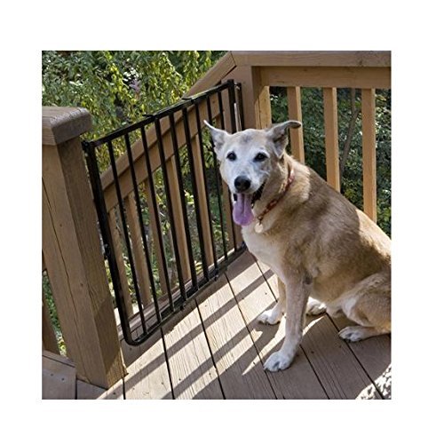 outdoor pet gate for deck
