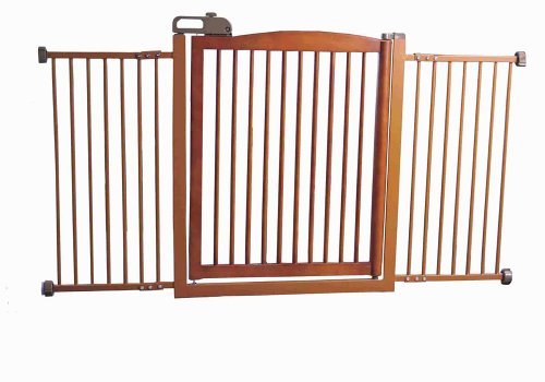 extra wide tension mounted pet gate