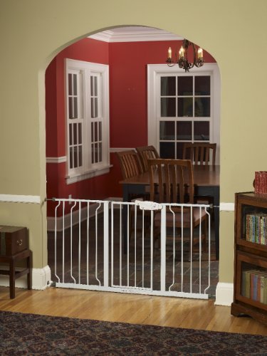 extra wide pressure mounted pet gate 60 inches